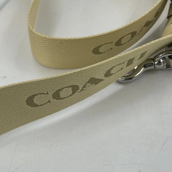 Coach Women’s City Mini Tote Bag – Silver/Hay – Signature Canvas – Style CW032 - Picture 2 of 15